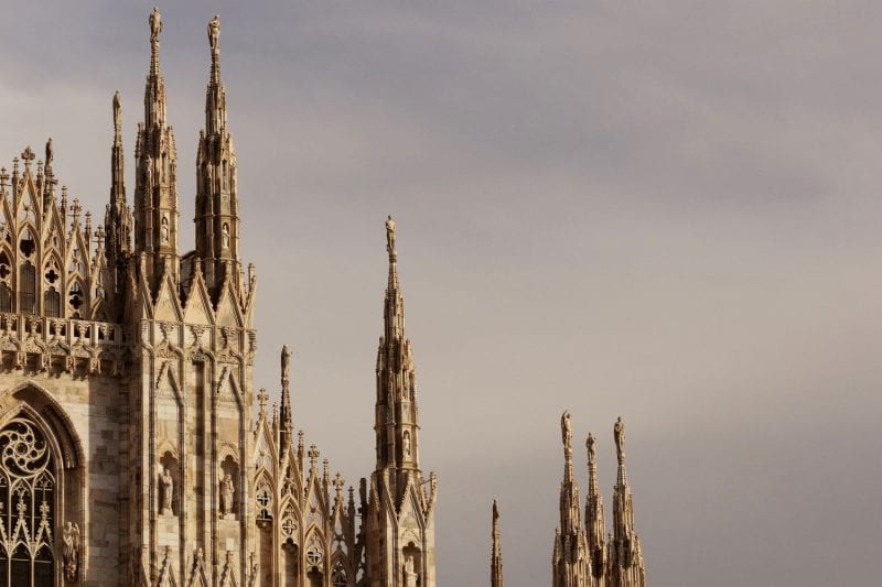 The Duomo di Milano photographed by Scott Schuman,