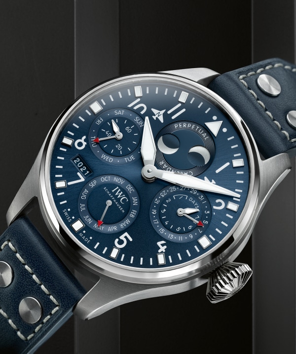 IWC – IW503502 – Portuguieser Annual Calendar – Blue Dial 44mm – Leather Strap 2016IWC – Pilot Petit Prince