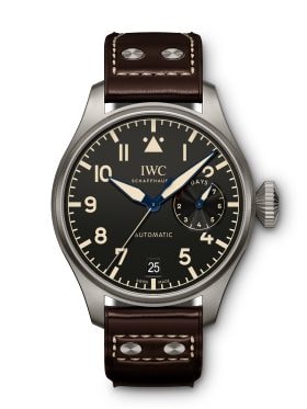 IWC Portofino Vintage Quartz Herren Uhr 34mm 3331 Vintage Mit Leder Band