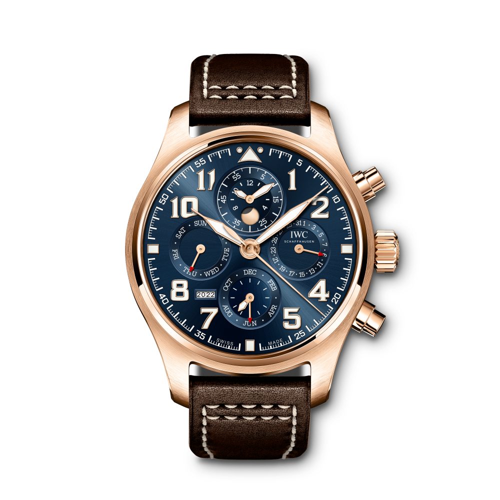 IWC Big Pilot Perpetual Calendar 46mm Stainless Steel Automatic IW503605IWC Big Pilot Perpetual Calendar BTQ Limited rose gold 2014 B+P