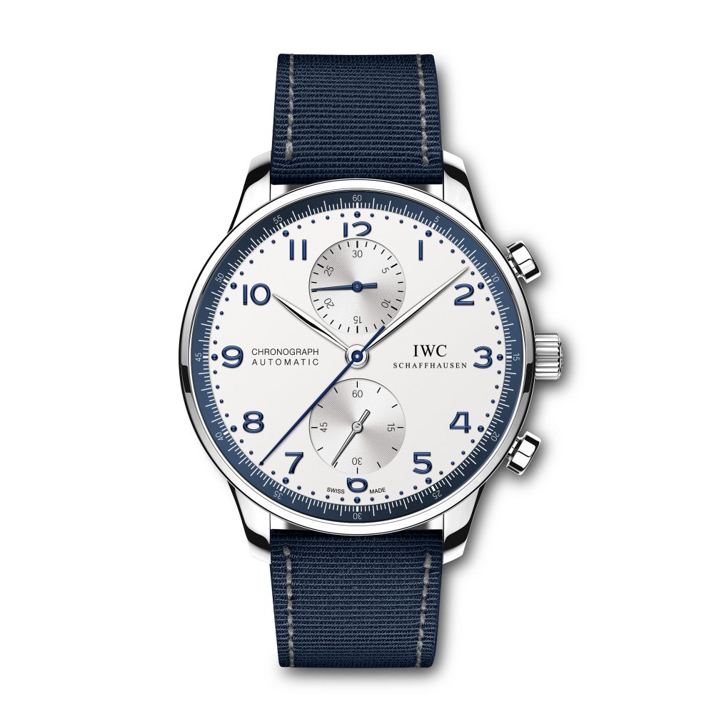 IWC葡萄牙系列计时腕表“Bucherer Blue”特别版
