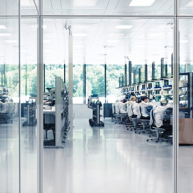 The IWC Manufakturzentrum in Schaffhausen