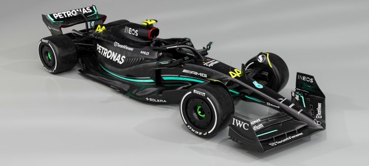 MERCEDES-AMG PETRONAS FORMULA ONE racing car